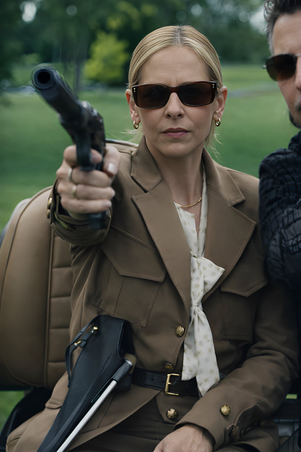 Ready or Not Here I Come Sarah Michelle Coat - Image 1